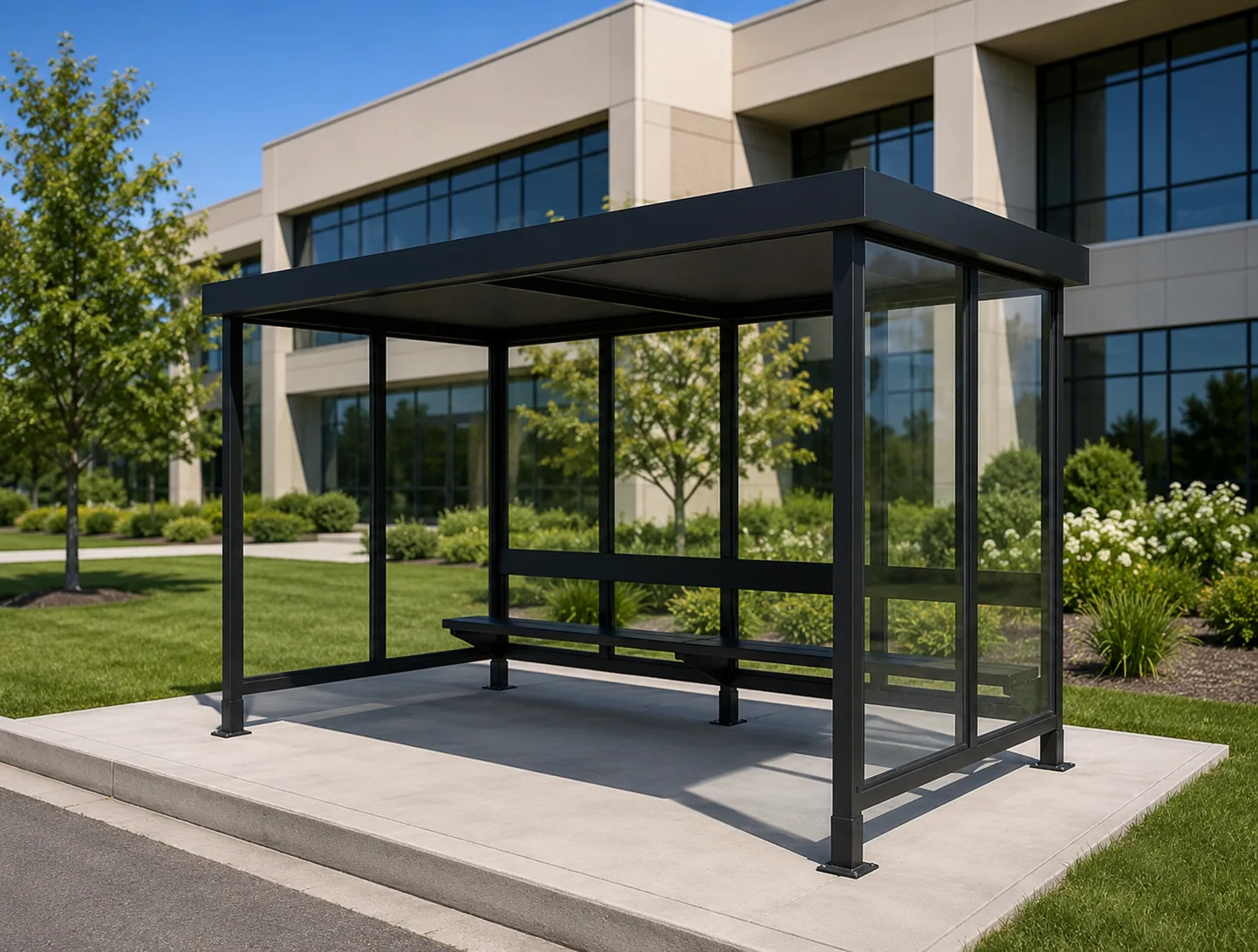 Flat Pan Roof