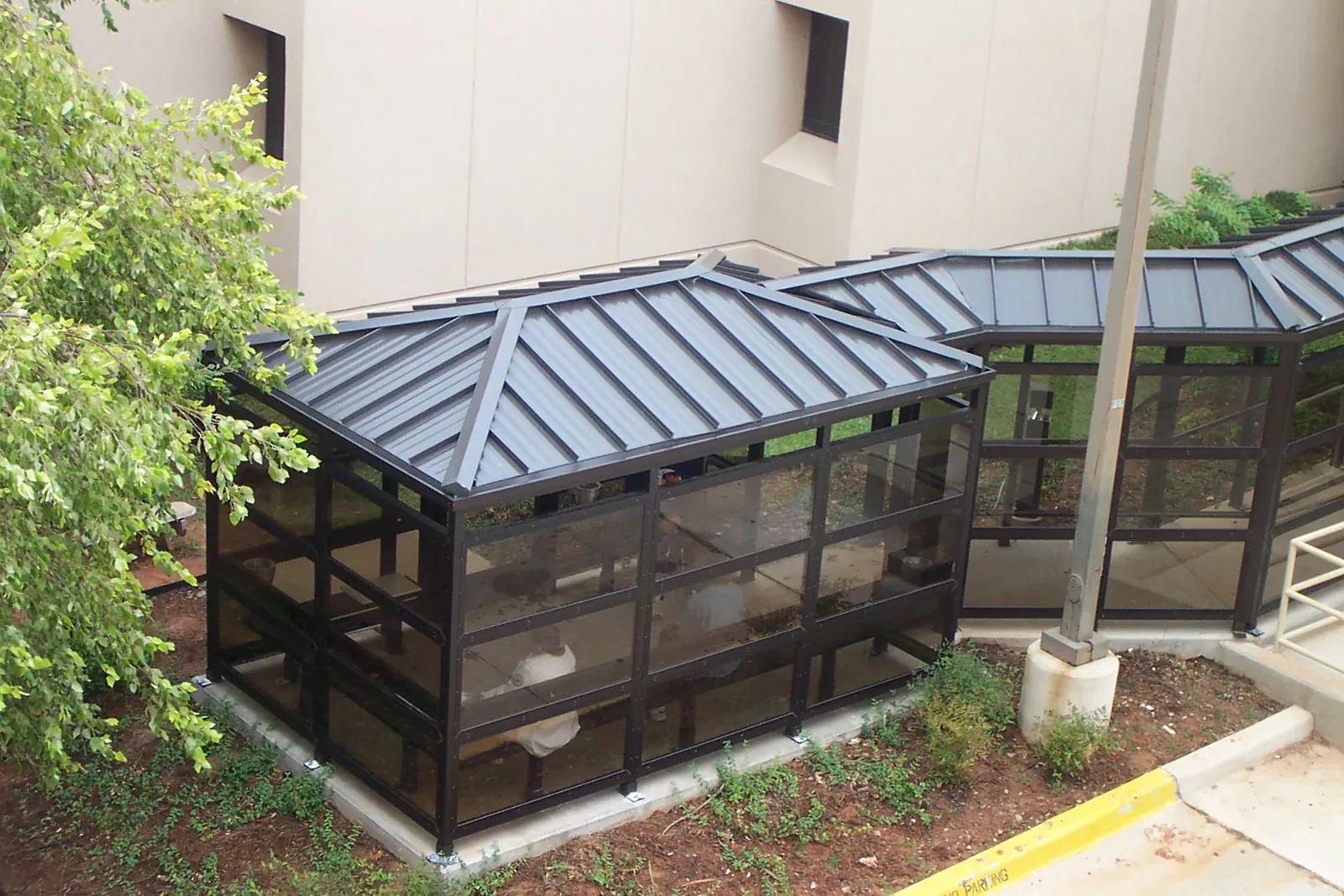 Custom Smoking Shelters
